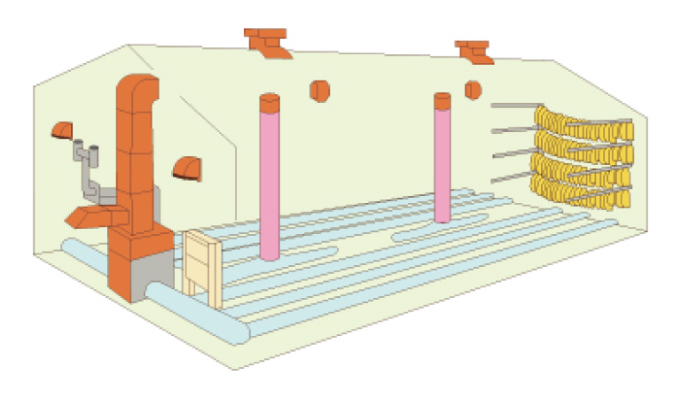 葉たばこ乾燥機イメージ